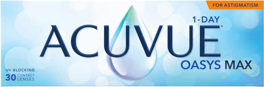 Acuvue Oasys Max 1-Day for Astigmatism, 30 linser